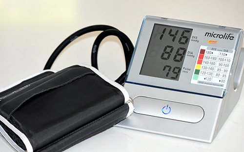 Improving heart health includes monitoring your blood pressure