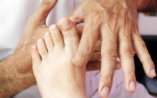 Parkinsons disease treatment and therapy reflexology massage